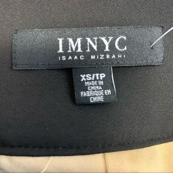 IMNYC Isaac Mizrahi Gold sequin bow skirt Sz XS - Picture 5 of 9